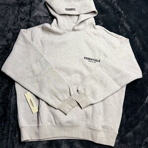 Essentials Light Gray Hoodie